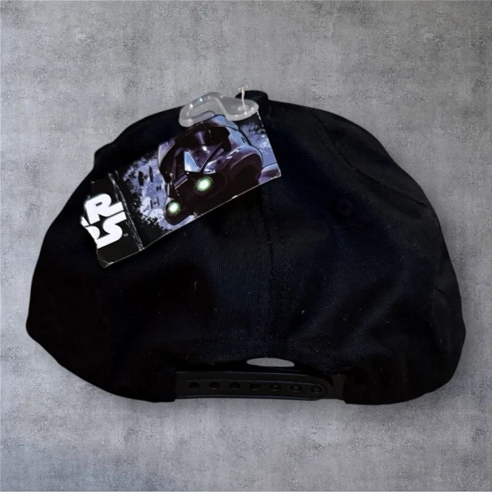 Star Wars Logo Kids Official Snapback Hat Black - Flat Brim - NWT